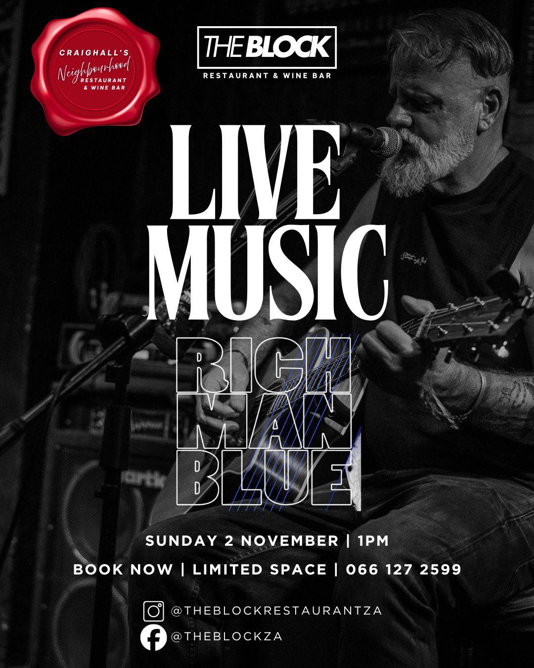 Rich Man BLue @ The Block 2 Nov - Image 1