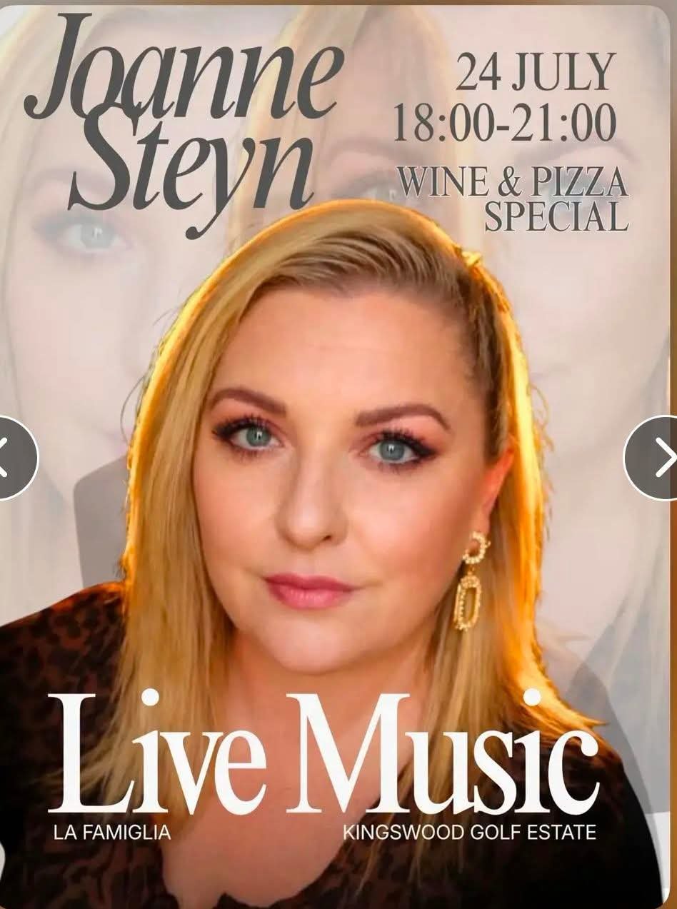 Joanne Steyn @ La Famiglia, Kingswood Golf Estate 24 Jul