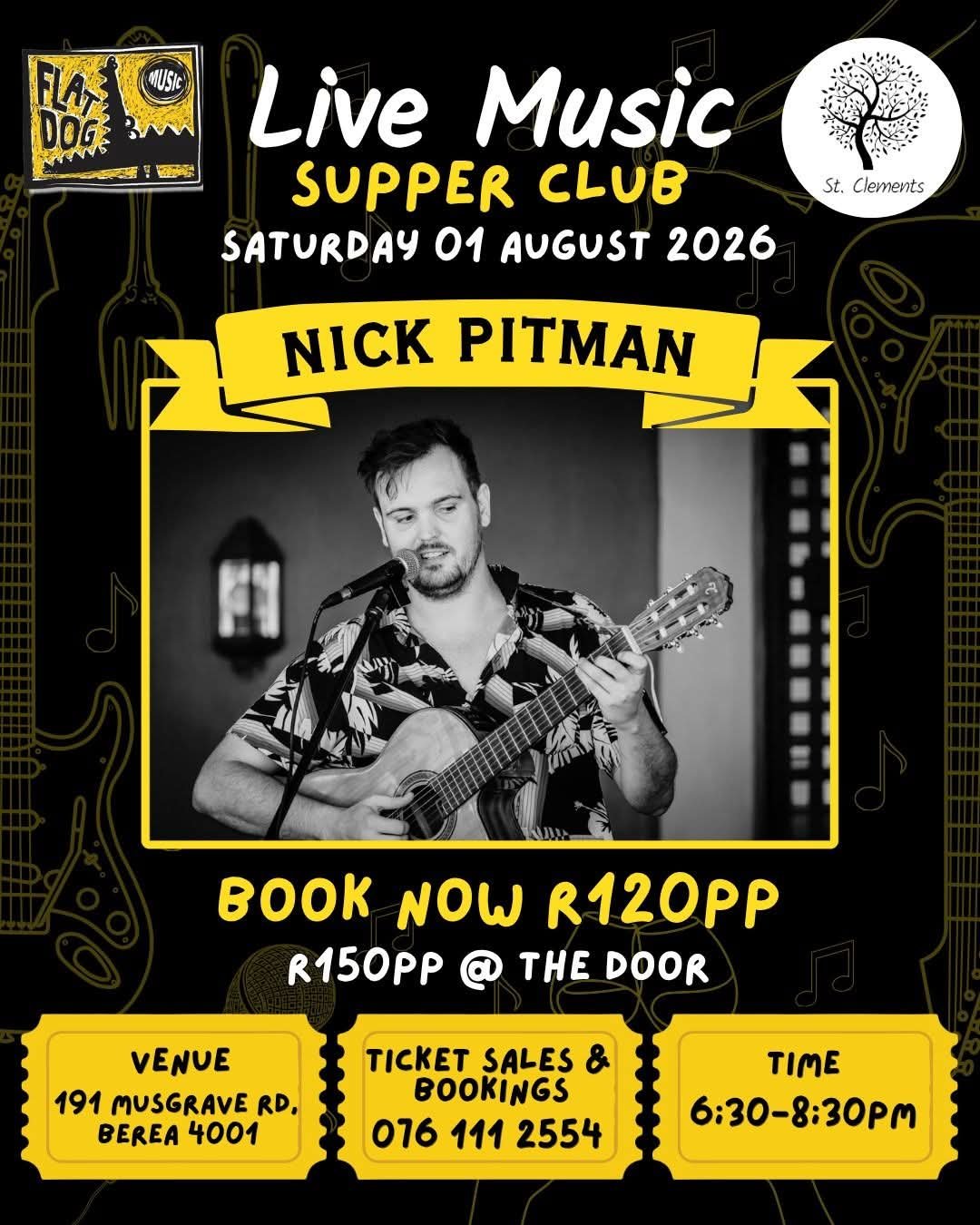 Nick Pitman @ St. Clements 1 Aug