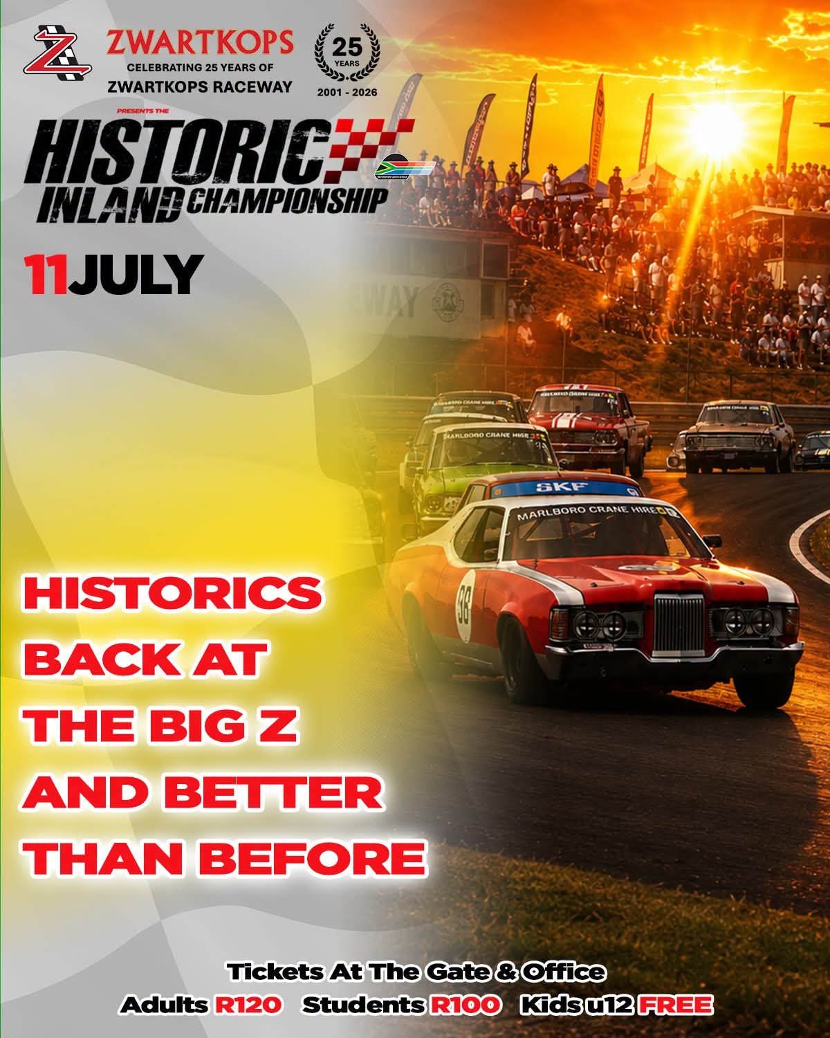 Zwartkops presents the Historic Inland Championship