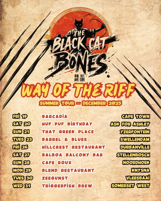 Black Cat Bones @ Barcadia 19 Dec - Image 1