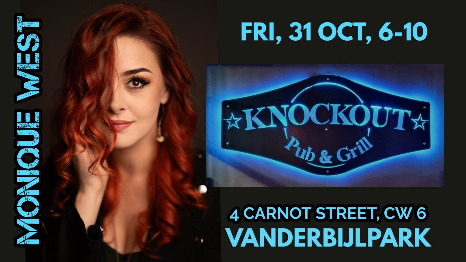 Monique West @ Knockout Pub Vanderbijlpark
