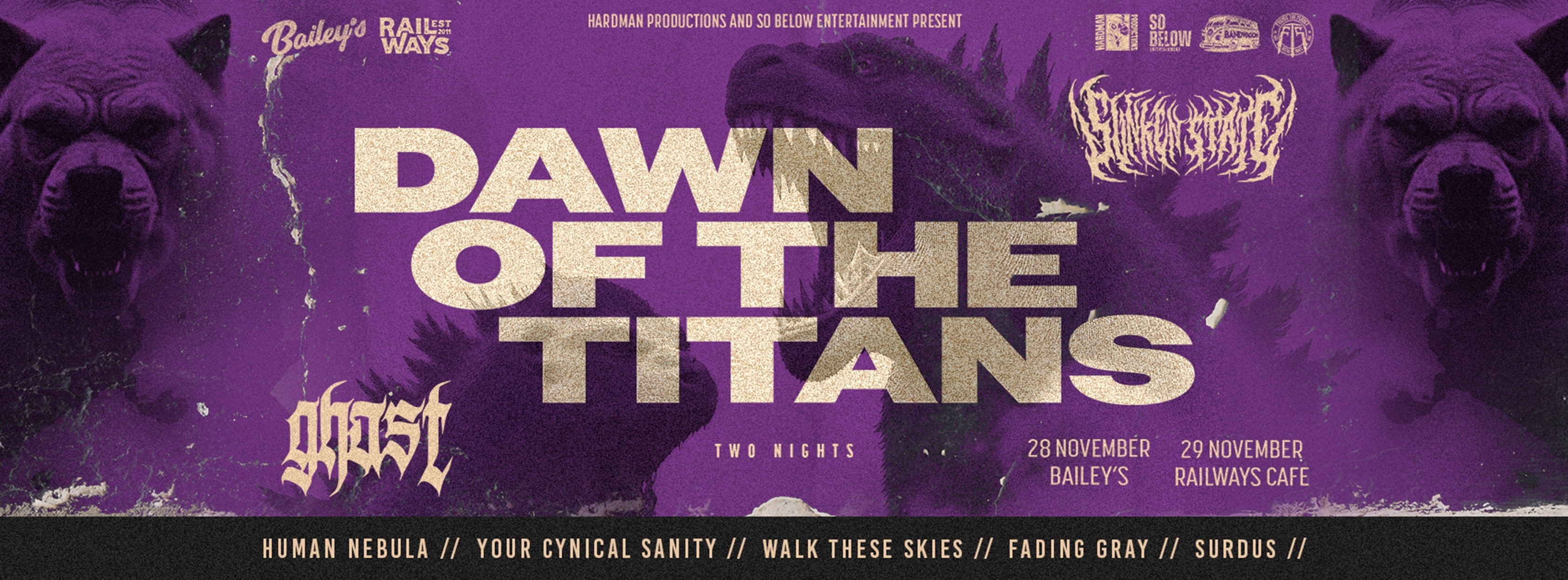 Dawn of the Titans 29 Nov