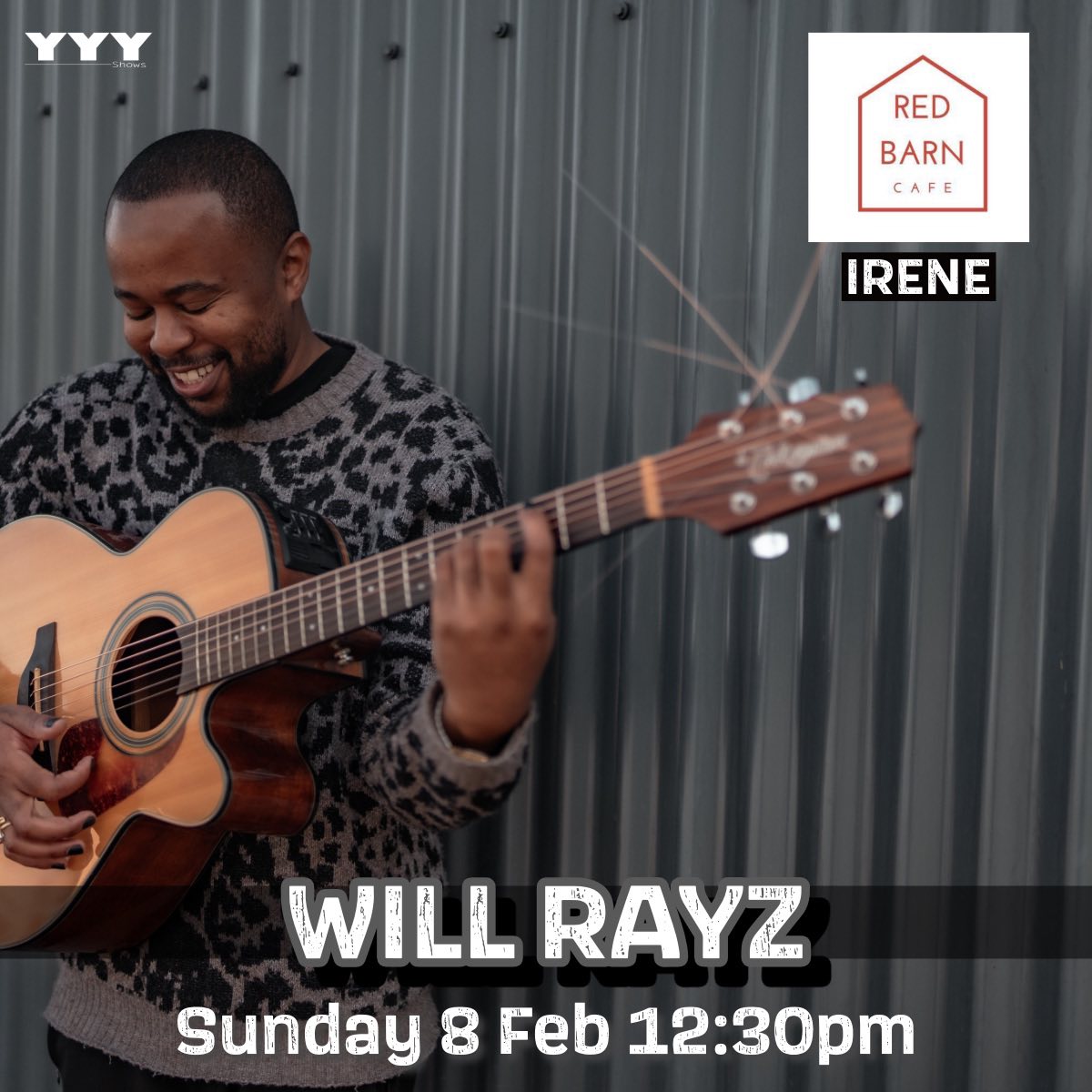 Will Rayz @ The Red Barn 8 Feb