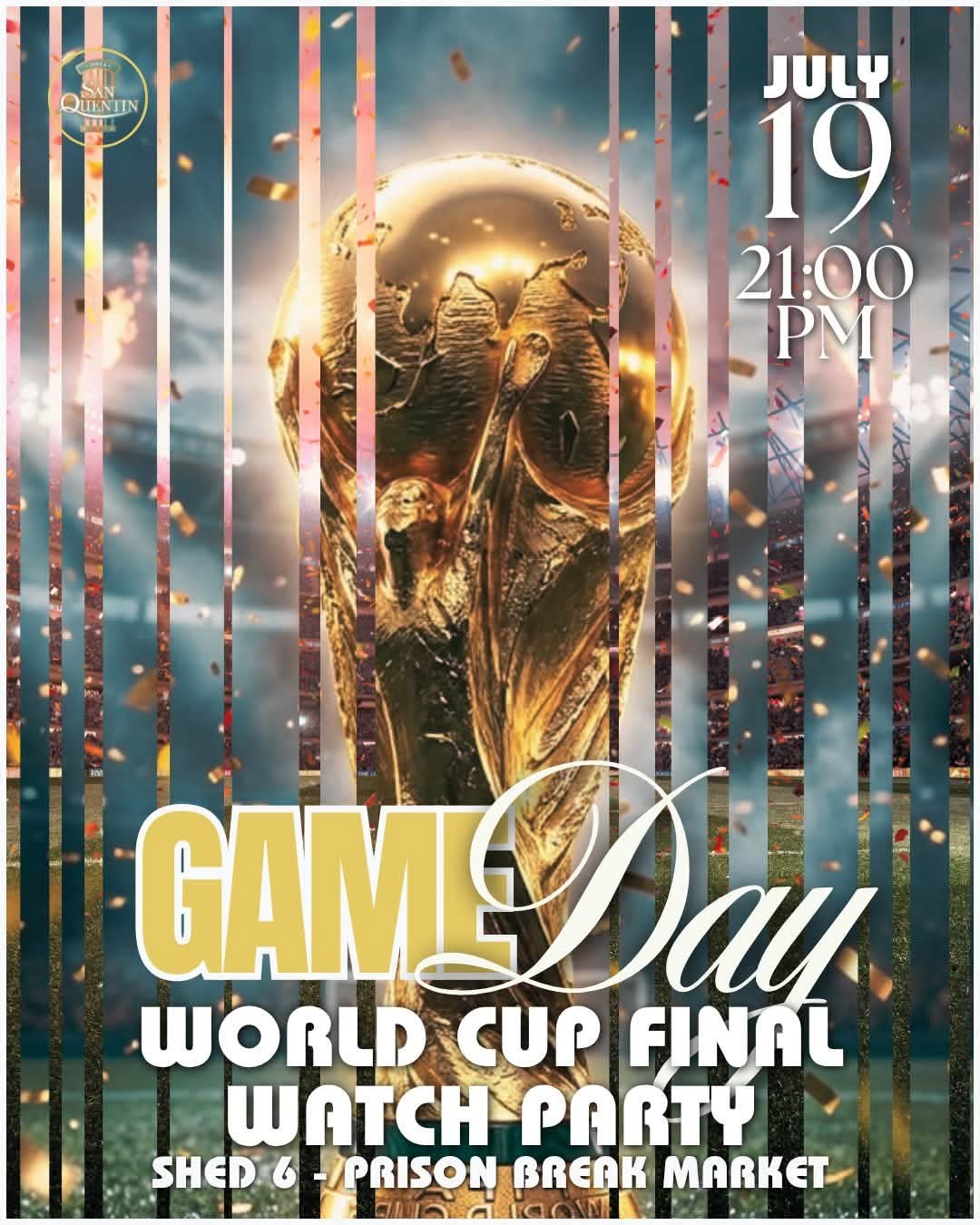 GAME Day World Cup Final Watch Party
