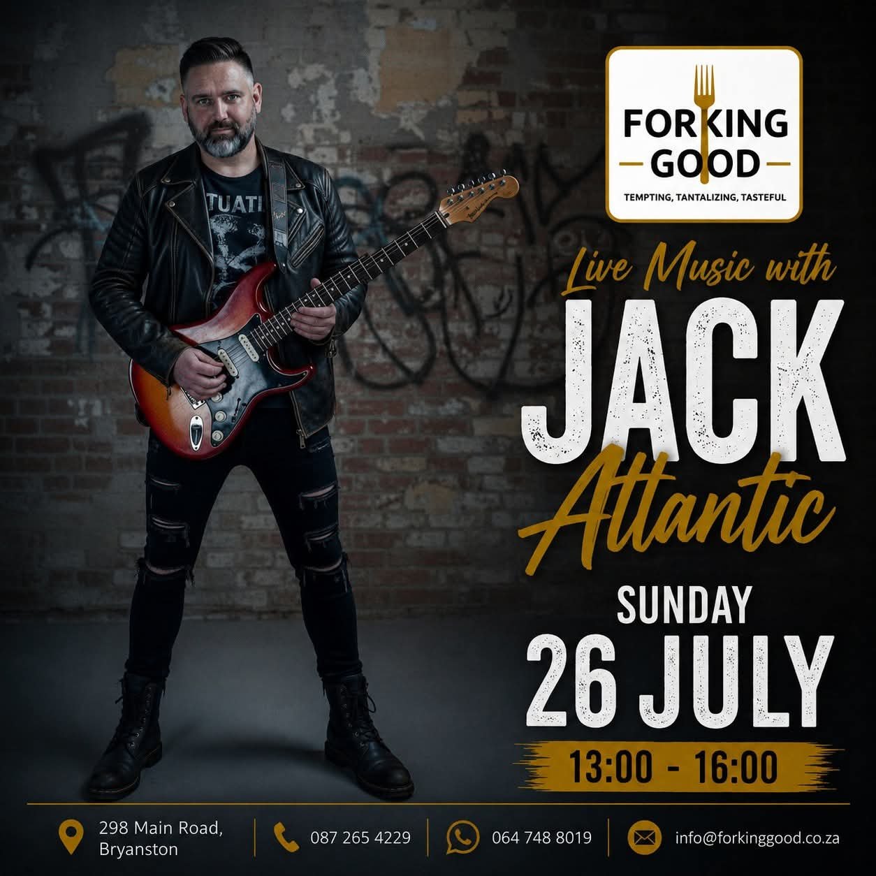 Jack Atlantic @ Forking Good 26 July
