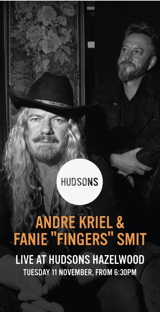 Andre Kriel @ Hudsons Hazelwood 11 Nov with maestro Faan Smit - Image 1