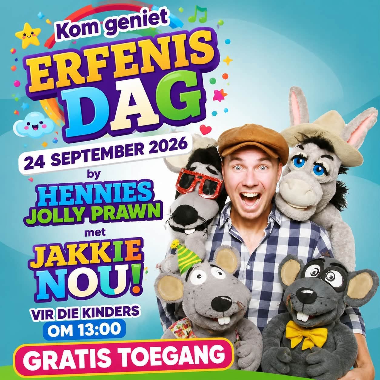 Erfenis Dag @ Hennie's Jolly Prawn 24 Sep