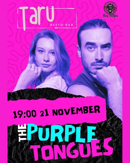The Purple Tongues @ Taru Restobar 21 Nov