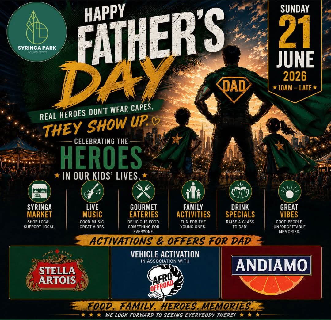 Happy Father's Day @ Syringa Park 21 June