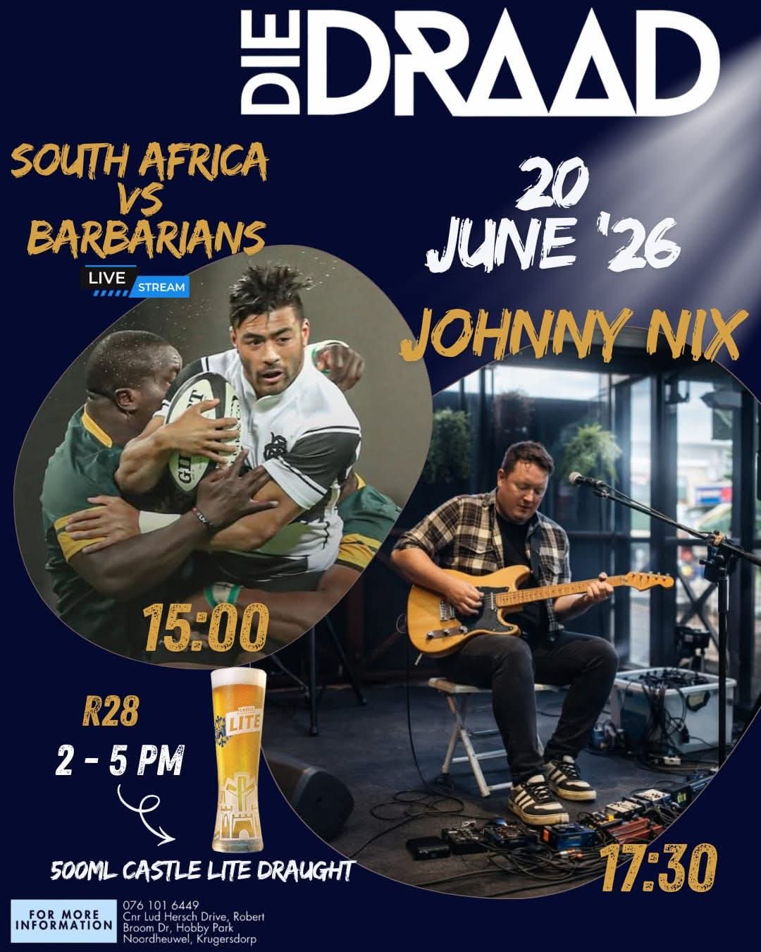 Johnny Nix @ Die Draad 20 Jun