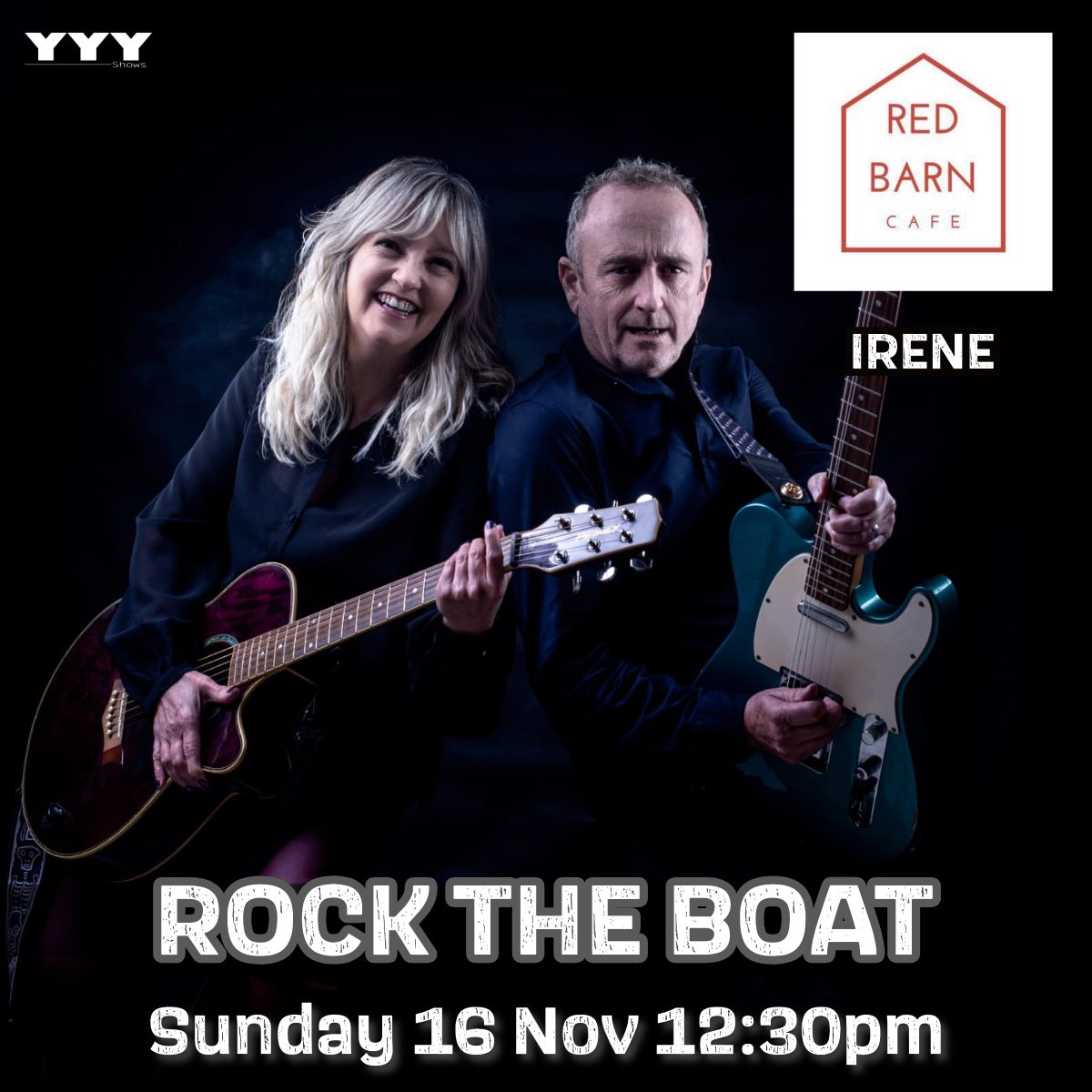 Rock the Boat @ The Red Barn Irene 16 Nov