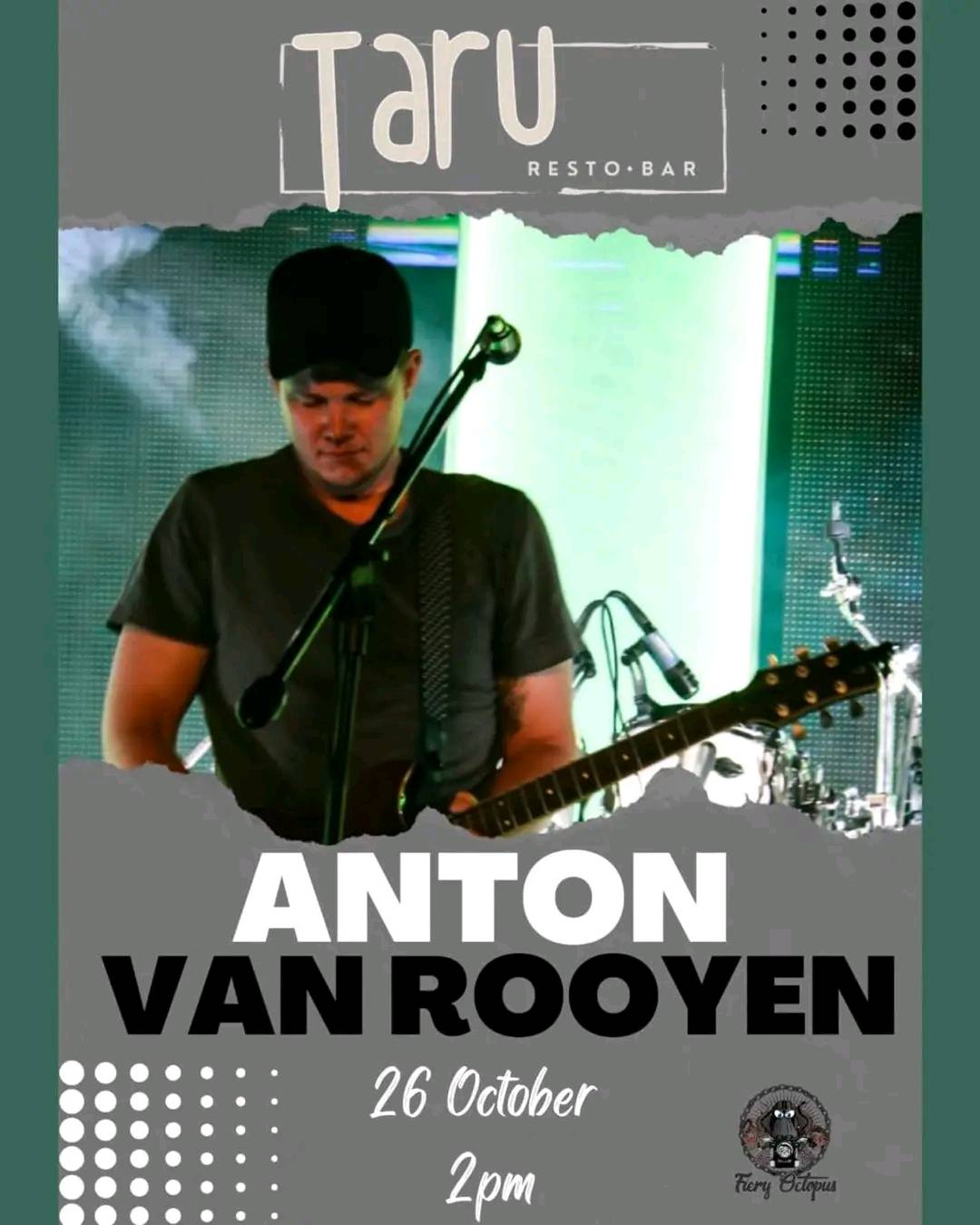 Anton Van Rooyen @ Taru 26 Oct