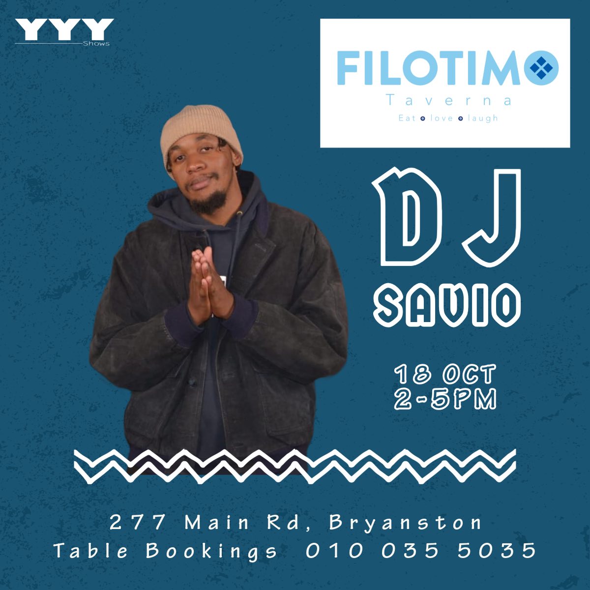 DJ Savio @ Filotimo Bryanston 18 Oct