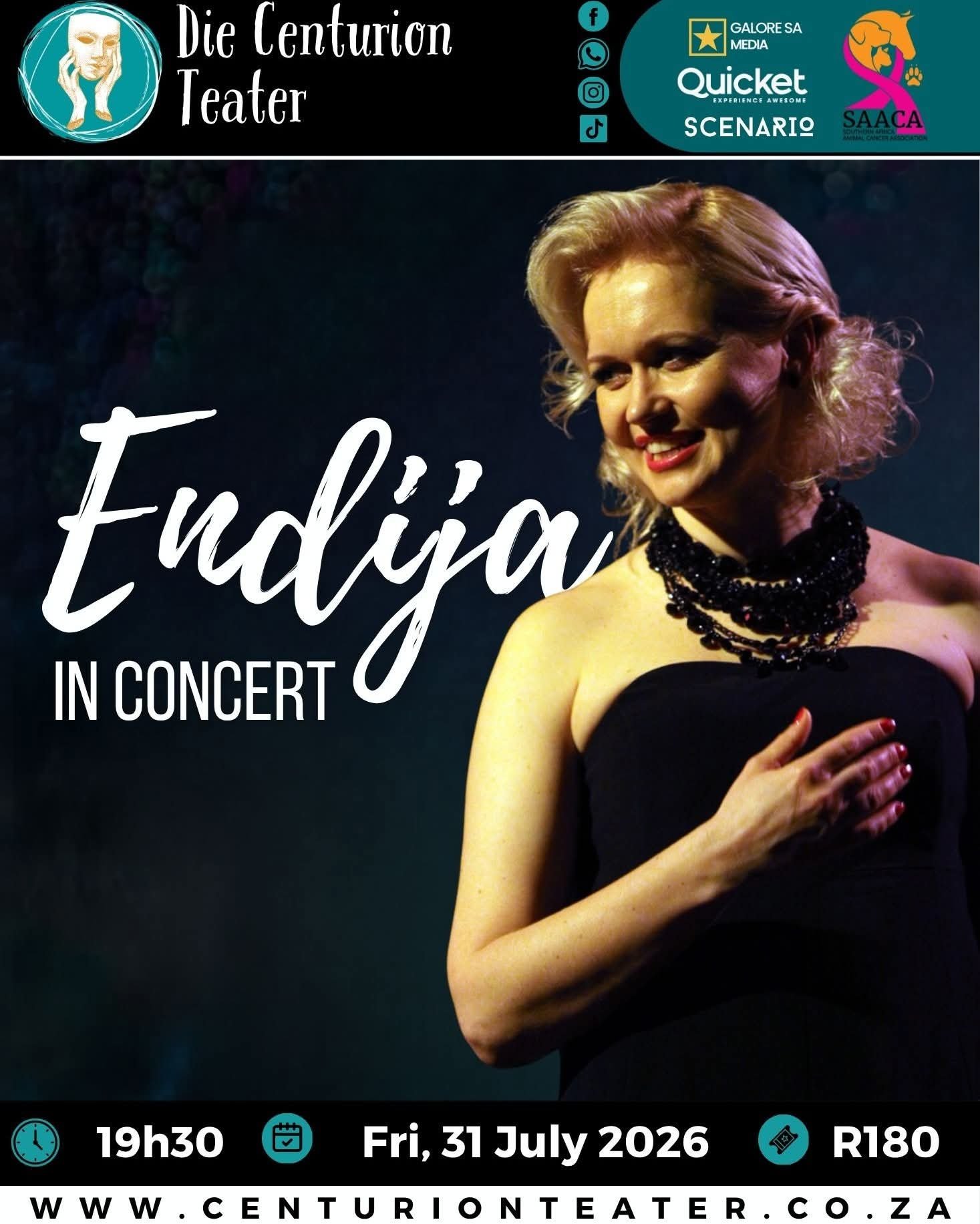 Endija @ Die Centurion Teater 31 Jul