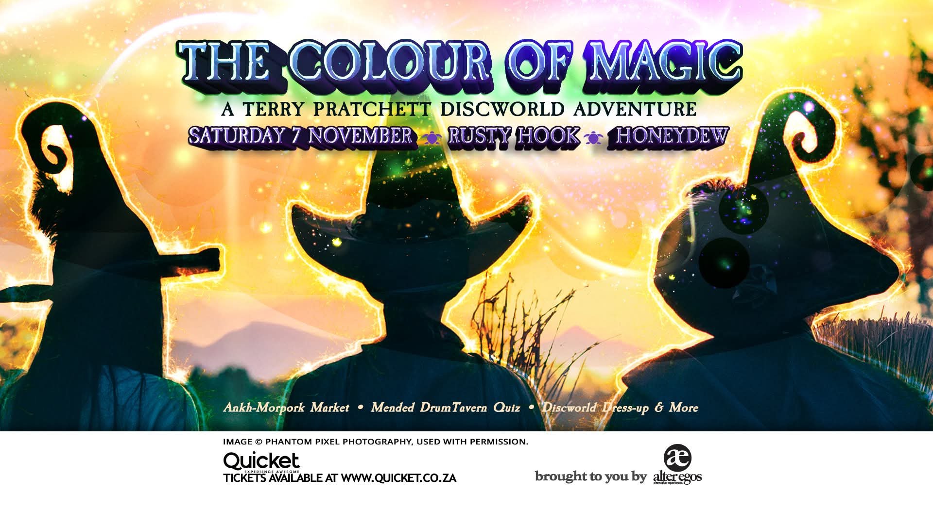The Colour of Magic @ Rusty Hook - 7 Nov