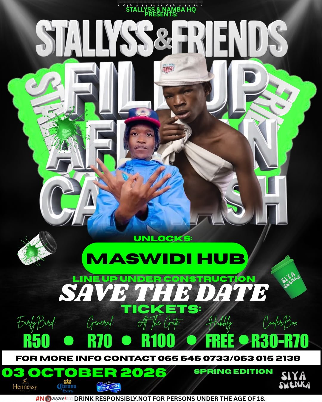 Stallyss & Friends @ Maswidi Hub 3 Oct