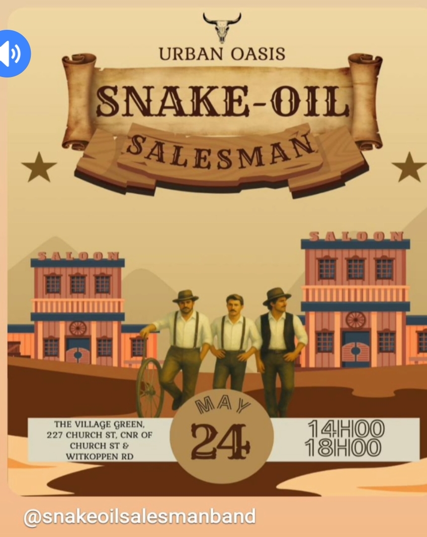 Snake Oil Salesman @ Urban Oasis, 24-05-2026 14:00 - Image 1