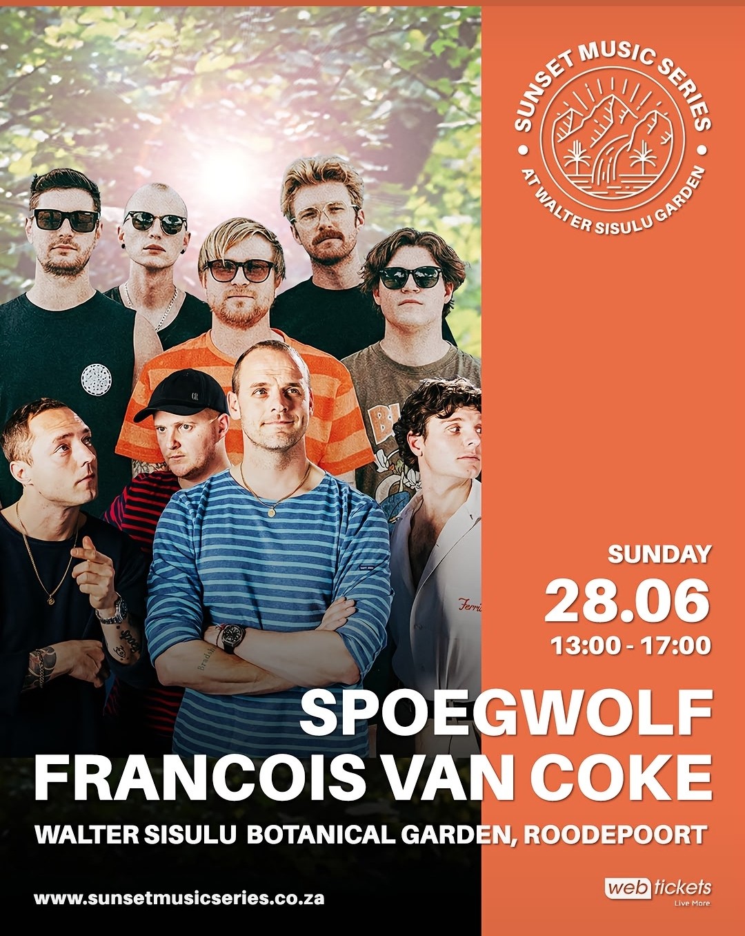 Spoegwolf & Francois Van Coke @ Walter Sisulu Botanical Garden, Roodepoort, 28-06-2026 13:00 - Image 1