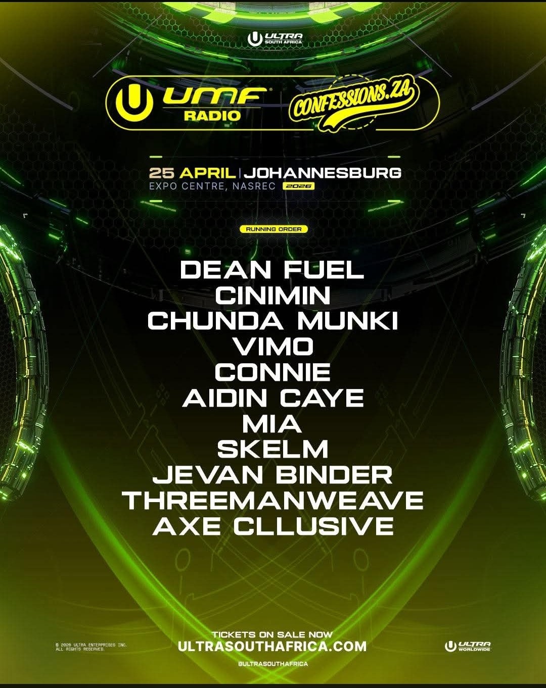 UMF Confessions @ Nasrec Expo Centre 25-04-2026 - Image 1