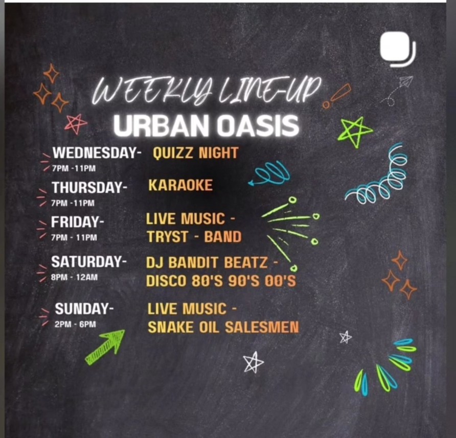 DJ Bandit Beatz @ Urban Oasis, 02-05-2026 19:00