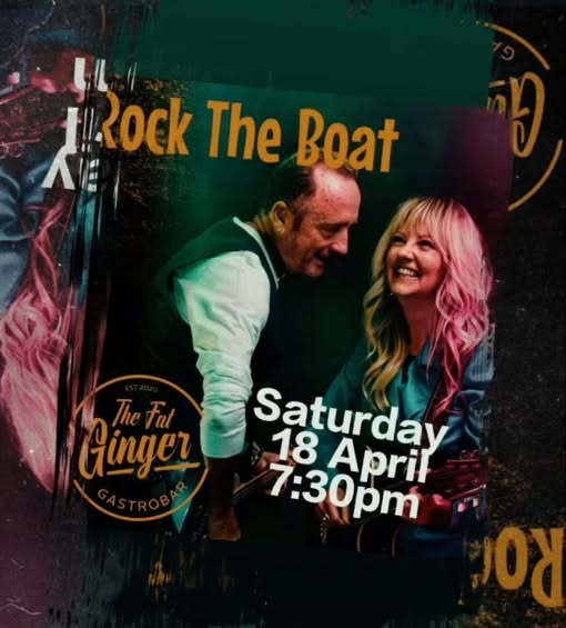 Rock The Boat @ The Fat Ginger Gastrobar, 18-04-2026 19:30