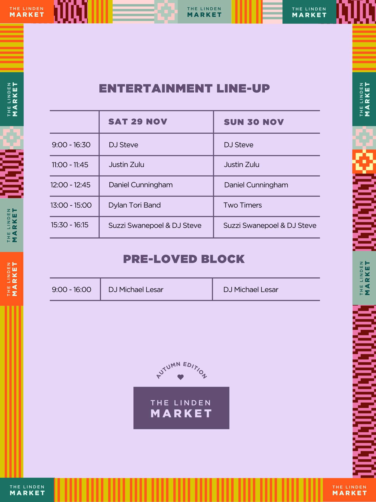 Linden Market @ Johannesburg Botanical Gardens 28-29 March 2026 9:00-16:00