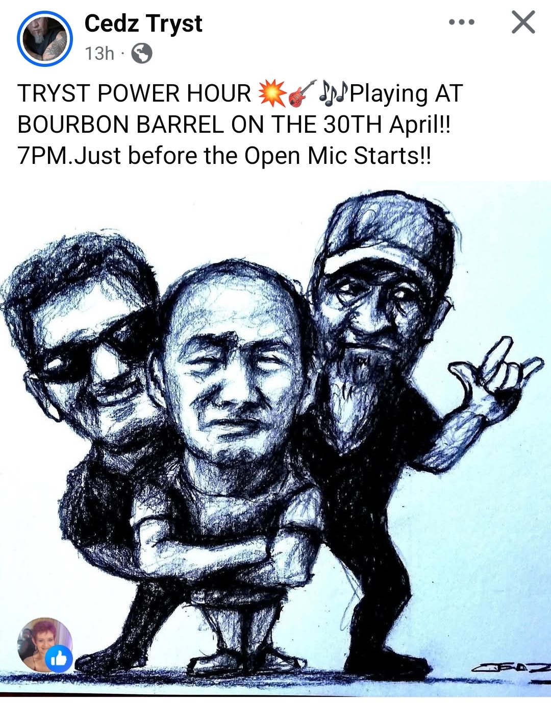 Tryst @ Bourbon Barrel, 30-04-2026 19:00 - Image 1