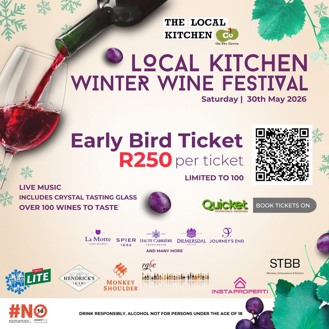 Festival @ The Local Kitchen, Magaliessig, 30 May 2026, R250