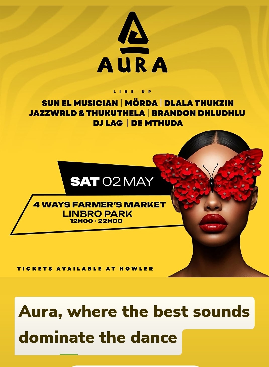 Aura @ 4ways Farmer's Market 2 May