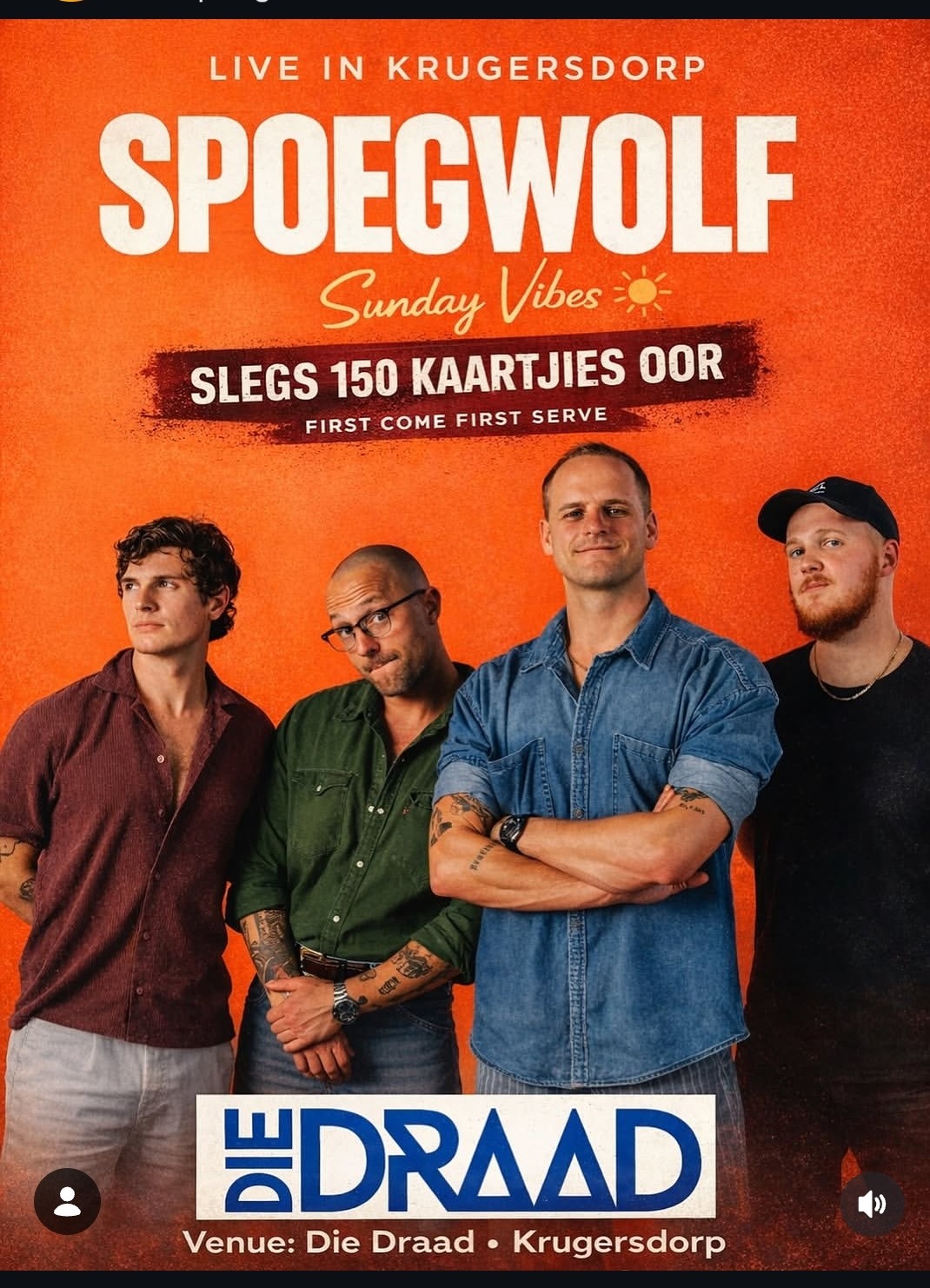 Spoegwolf @ Die Draad, 26-04-2026 14:00