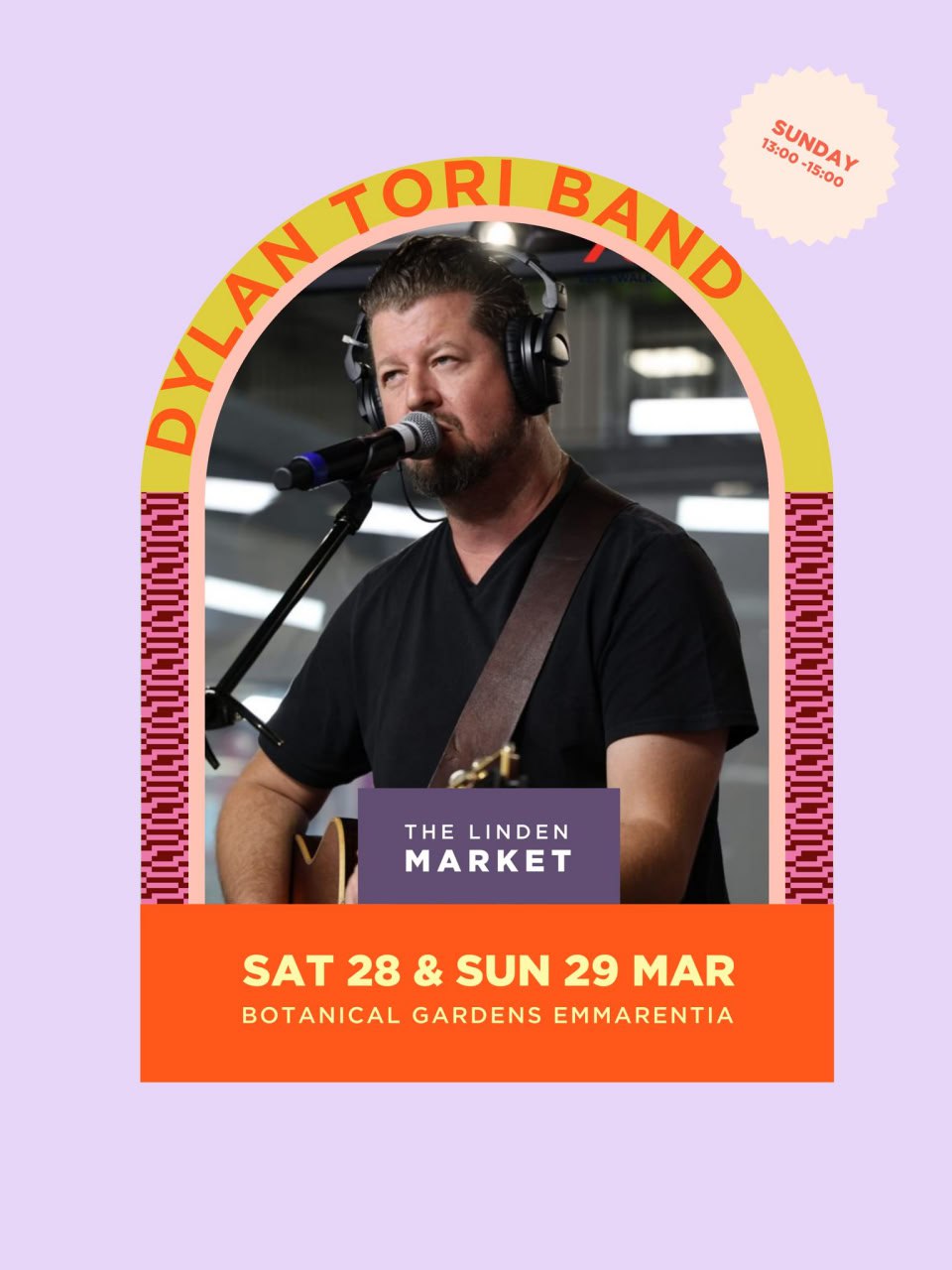 Dylan @ Johannesburg Botanical Gardens, 29 March 2026 13:00, Free