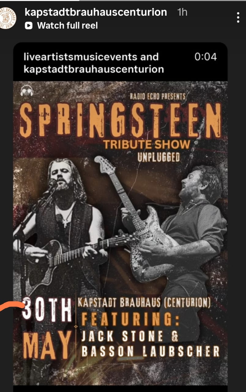Springsteen Tribute Show