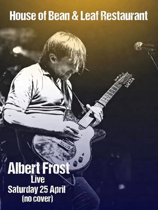 Albert Frost @ The House of Bean & Leaf, 25-04-2026 14:00